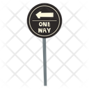 پیش‌نمایش فایل one-way-sign-10890079 از پک وسیله نقلیه