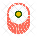 پیش‌نمایش فایل salmon-rose-sushi-10898851 از پک اشیا رستوران ژاپنی هندسی