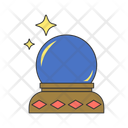 پیش‌نمایش فایل crystal-ball-line-filled-illustration-10947951 از پک المان‌های ترفند جادو