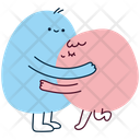 پیش‌نمایش فایل hugging-10949798 از پک شخصیت‌های ذهن شما آرام‌سازی