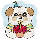 پیش‌نمایش فایل birthday-10959417 از پک شخصیت سگ با روتین‌های روزمره