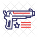 پیش‌نمایش فایل gun-outlaw-1495541 از پک المان‌های آمریکا - خطی, فلت – میهن‌پرستانه و آزادی