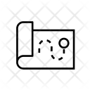 پیش‌نمایش فایل location-184 از پک نقشه و موقعیت مکانی - خط نازک