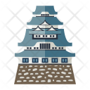 پیش‌نمایش فایل himeji-castle از پک آیکن فلت جاذبه تاریخی ژاپنی