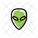 پیش‌نمایش فایل alien-105 از پک آیکن‌های رنگی خطی فضا