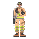 پیش‌نمایش فایل fireman-5384137 از پک حرفه