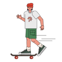پیش‌نمایش فایل skater-5384146 از پک حرفه