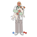 پیش‌نمایش فایل veterinarian-5384151 از پک حرفه