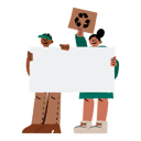 پیش‌نمایش فایل activist-holding-board-5383962 از پک روز زمین