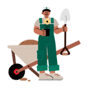 پیش‌نمایش فایل gardener-holding-plant-pot-5383965 از پک روز زمین