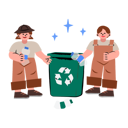 پیش‌نمایش فایل kids-throwing-garbage-5383983 از پک روز زمین