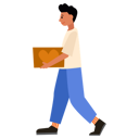 پیش‌نمایش فایل man-with-donation-box-5383935 از پک کمک مالی و خیریه
