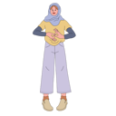 پیش‌نمایش فایل deaf-muslim-woman-5384106 از پک افراد توانایی پارا