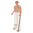 پیش‌نمایش فایل man-with-broken-leg-walking-with-help-of-crutches-5384102 از پک افراد توانایی پارا
