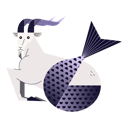 پیش‌نمایش فایل capricorn-9574456 از پک زودیاک هندسی