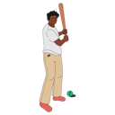 پیش‌نمایش فایل man-playing-baseball-9614840 از پک ایلاستریشن فعالیت‌های نوجوان