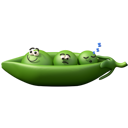پیش‌نمایش فایل green-pea-5233062 از پک میوه و سبزیجات