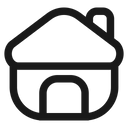 پیش‌نمایش فایل home-2756925 از پک مجموعه آیکون مونولاین مینیمال - رابط کاربری پایه