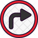پیش‌نمایش فایل curved-right-6962364 از پک علائم جاده