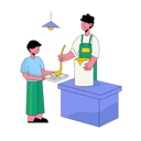 پیش‌نمایش فایل young-man-giving-free-food-to-homeless-8184797 از پک خیریه