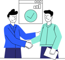 پیش‌نمایش فایل a-formal-business-handshake-between-two-male-professionals-in-front-of-a-timeline-and-performance-chart-11572333 از پک کسب و کار