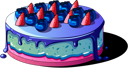 پیش‌نمایش فایل blueberry-delight-cake-11572739 از پک کیک