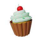 پیش‌نمایش فایل cherry-cupcake-6600553 از پک کیک