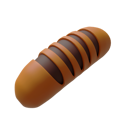 پیش‌نمایش فایل chocolate-bread-6600554 از پک کیک
