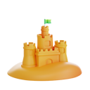 پیش‌نمایش فایل castle-sand-8184780 از پک تعطیلات تابستانی