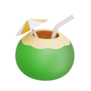 پیش‌نمایش فایل coconut-drinks-8184784 از پک تعطیلات تابستانی