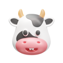 پیش‌نمایش فایل cow-animoji-10734395 از پک انیموجی