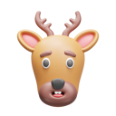 پیش‌نمایش فایل deer-animoji-10734396 از پک انیموجی