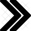 پیش‌نمایش فایل arrow-chevron-right-9146320 از پک پیکان