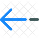 پیش‌نمایش فایل left-arrow-1578127 از پک پیکان خط رنگی