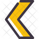 پیش‌نمایش فایل chevron-arrow-1578259 از پک پیکان خط پر شده