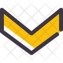 پیش‌نمایش فایل chevron-arrow-1578260 از پک پیکان خط پر شده