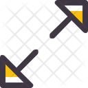 پیش‌نمایش فایل maximize-1578212 از پک پیکان خط پر شده