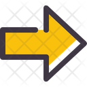 پیش‌نمایش فایل right-arrow-1578235 از پک پیکان خط پر شده