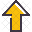 پیش‌نمایش فایل up-arrow-1578232 از پک پیکان خط پر شده