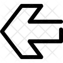 پیش‌نمایش فایل left-arrow-1578356 از پک پیکان خطی