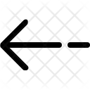 پیش‌نمایش فایل left-arrow-1578367 از پک پیکان خطی