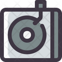 پیش‌نمایش فایل turntable-1578519 از پک صدا و تصویر خطی توپر