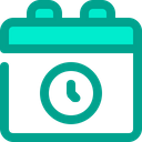 پیش‌نمایش فایل schedule-1578984 از پک دو رنگ تاریخ و زمان