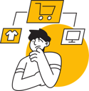 پیش‌نمایش فایل confused-man-doing-shopping-7242838 از پک خرید آنلاین