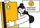 پیش‌نمایش فایل payment-success-7242853 از پک خرید آنلاین
