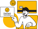 پیش‌نمایش فایل payment-success-7242865 از پک خرید آنلاین