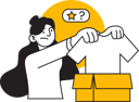 پیش‌نمایش فایل shopping-review-7242870 از پک خرید آنلاین