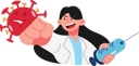 پیش‌نمایش فایل doctor-fights-virus-7344156 از پک واکسیناسیون