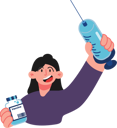 پیش‌نمایش فایل girl-fights-virus-with-vaccine-injection-7344153 از پک واکسیناسیون
