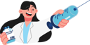 پیش‌نمایش فایل girl-holding-a-vaccine-vial-7344170 از پک واکسیناسیون